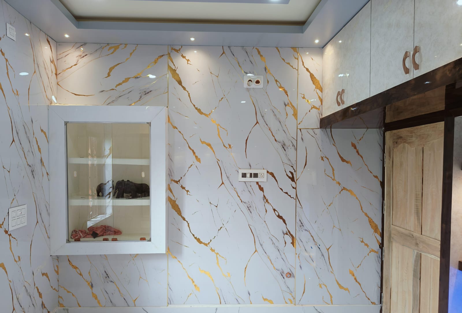 Interior project — RR INTERIORS — Polygranite, WPC, PVC, CUPBOARDS CHERA BOARD